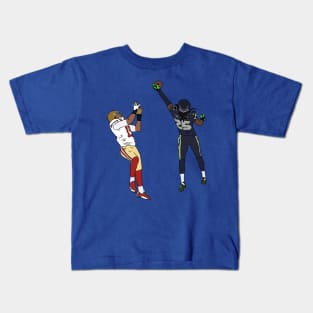 Richard Sherman Tipped Pass Kids T-Shirt